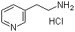 Structure of 3-AMINOETHYLPYRIDINE HCL