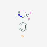 Structure of (R)-1-(4-BROMO-PHENYL)-2,2,2-TRIFLUORO-ETHYLAMINE