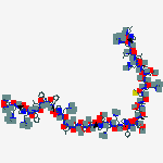 Structure of NEUROMEDIN S (RAT)
