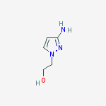 2-(4-Amino-1H-pyrazol-1-yl)ethanol结构式