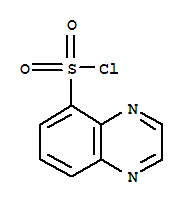 Structure of Quinoxaline-5-sulfonylchloride