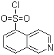 Structure of ISOQUINOLINE-5-SULFONYL CHLORIDE