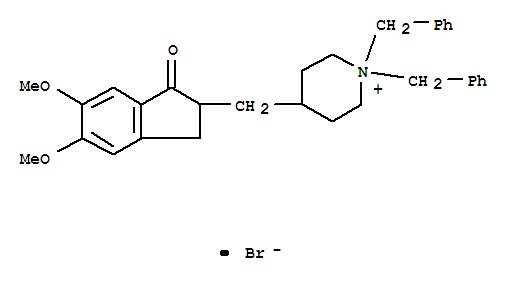 Structure of Donepezil Benzyl Bromide (Donepezil Impurity)