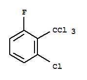 Structure of 2-CHLORO-6-FLUOROBENZOTRICHLORIDE