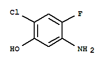 Structure of 5-amino-2-chloro-4-fluoro-phenol