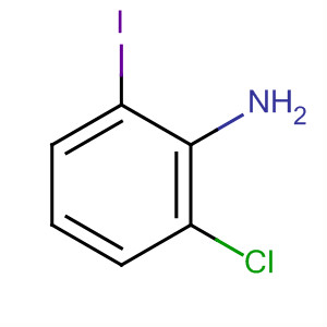 2-氯-6-碘苯胺结构式