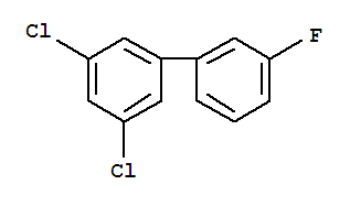 Structure of 3-FLUORO-3,5-DICHLOROBIPHENYL