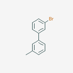 Structure of 3'-BROMO-3-METHYL-BIPHENYL