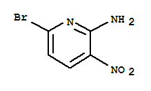 Structure of 6-bromo-3-nitropyridin-2-amine