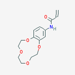Benzo-12-crown-4-acrylamide(BCAm)结构式