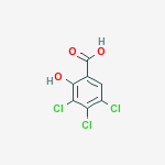 3,4,5-trichlorosalicylic acid结构式