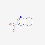 Structure of 3-NITRO-5,6,7,8-TETRAHYDROQUINOLINE
