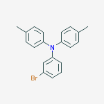 Structure of Di-P-Tolyl-3-Bromophenylamine