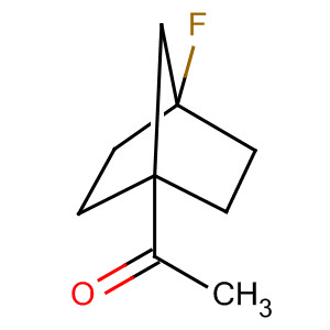 Ethanone, 1-(4-fluorobicyclo[2.2.1]hept-1-yl)-结构式