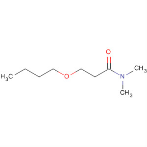 Structure of Propanamide, 3-butoxy-N,N-dimethyl-