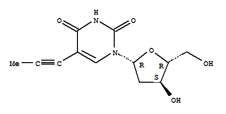 Structure of 5-PROPYNYL-2'-DEOXYURIDINE