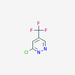 Structure of 3-Chloro-5-(trifluoromethyl)pyridazine