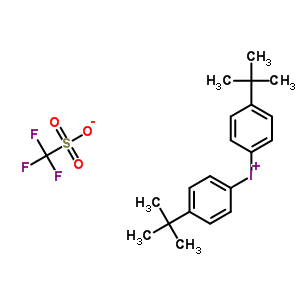 Structure of BIS(4-TERT-BUTYLPHENYL)IODONIUM TRIFLATE