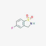 Structure of 5-Fluoro-2,3-dihydrobenzo[d]isothiazole 1,1-dioxide