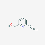 Structure of (6-ethynylpyridin-2-yl)methanol