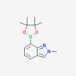 Structure of 2-Methylindazole-7-boronic acid pinacol ester