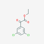 ETHYL 3,5-DICHLOROBENZOYLFORMATE结构式