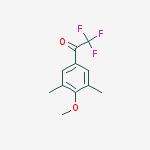 3',5'-Dimethyl-4'-methoxy-2,2,2-trifluoroacetophe结构式