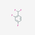 Structure of 1-DIFLUOROMETHYL-2,4-DIFLUOROBENZENE
