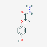 Structure of 2-(4-Hydroxyphenoxy)propanehydrazide
