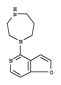 Structure of 4-[1,4]DIAZEPAN-1-YL-FURO[3,2-C]PYRIDINE
