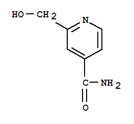 Structure of 4-Pyridinecarboxamide,2-(hydroxymethyl)-