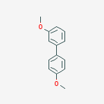 1,1'-Biphenyl, 3,4'-dimethoxy-结构式