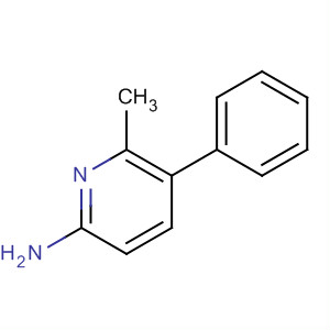 2-pyridinamine, 6-methyl-5-phenyl-结构式