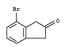 Structure of 4-Bromo-2-indanone