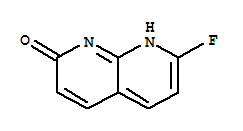 Structure of 7-FLUORO-[1,8]NAPHTHYRIDIN-2-OL