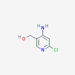 Structure of (4-aMino-6-chloropyridin-3-yl)Methanol