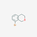 8-bromo-3,4-dihydro-1h-isochromene结构式