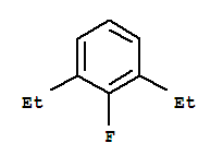 1,3-diethyl-2-fluorobenzene结构式