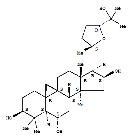 Structure of cycloastragenol