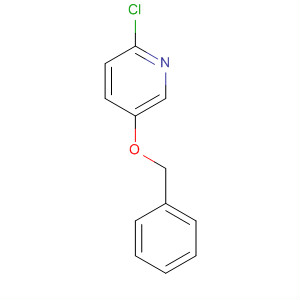 Structure of Pyridine, 2-chloro-5-(phenylmethoxy)-