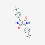 Structure of Pyrrolo3,4-cpyrrole-1,4-dione, 3,6-bis4-(1,1-dimethylethyl)phenyl-2,5-dihydro-