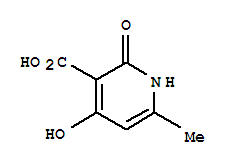 Structure of 2,4-DIHYDROXY-6-METHYLPYRIDINE-3-CARBOXYLIC ACID