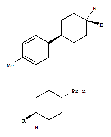 Structure of 4-[trans-4(trans-4-Propylcyclohexyl) cyclohexyl]toluene 4-[trans-4(trans-4-Propylcyclohexyl)cyclohexyl]toluene