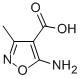 Structure of 5-AMINO-3-METHYL-ISOXAZOLE-4-CARBOXYLIC ACID