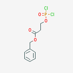 Structure of 3-[(Dichlorophosphinyl)oxy]propanoic Acid Benzyl Ester