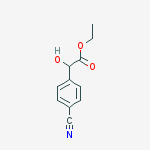 Structure of 4-CYANOMANDELIC ACID ETHYL ESTER