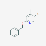 Structure of 2-(Benzyloxy)-5-bromo-4-picoline