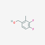3,4-Difluoro-2-methylbenzyl alcohol结构式