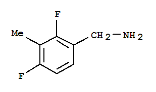 Structure of 2,4-DIFLUORO-3-METHYLBENZYLAMINE