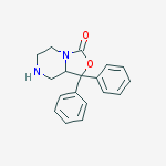 Structure of 1,1-Diphenyltetrahydro-1H-oxazolo[3,4-a]pyrazin-3-(5H)-one